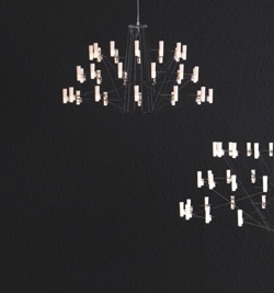 Żyrandol Coppelia small, czarny