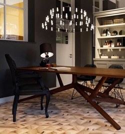 Żyrandol Coppelia, czarny