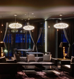 Raimond II Zafu lampa wisząca, ściemnialna