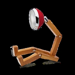 Mr. Wattson lampa stołowa, Flash czerwony