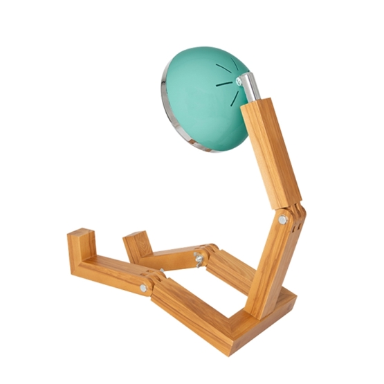 Mega Mr. Wattson lampa podłogowa, Tiffany zielona