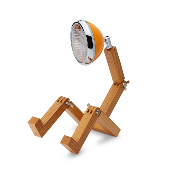 Mini Mr. Wattson lampa stołowa, Mcclaren orange