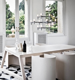 Crown Minor lampa wisząca, chrom