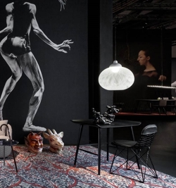 Non Random D48 lampa wisząca, biała