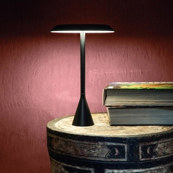 Panama mini lampa bateryjna, czarna