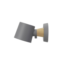 Rise kinkiet hardwired, Szary