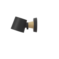 Rise kinkiet hardwired, Czarny