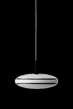 Lampa wystawowa: ØS1 Wisząca, czarna/czarna