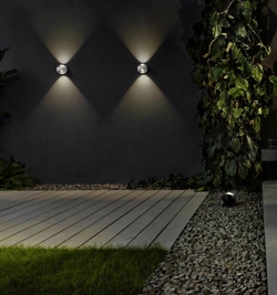 Occhio Sito Verticale VOLT zewnętrzna lampa ścienna, różne warianty