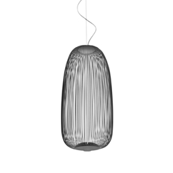 Spokes 1 lampa wisząca ściemnialna, Grafit