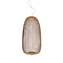 Spokes 1 LED MyLight lampa wisząca, Miedź