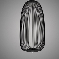 Spokes 1 LED MyLight lampa wisząca, czarna