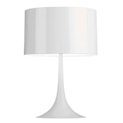 Spun Light T1 lampa stołowa, biała