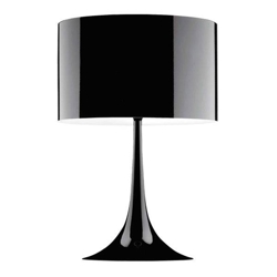 Spun Light T1 lampa stołowa, czarna