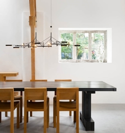 Tinkering 140 lampa wisząca, czarna