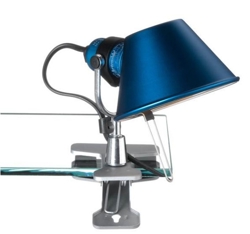 Tolomeo Micro Pinza lampka zaciskowa, niebieska