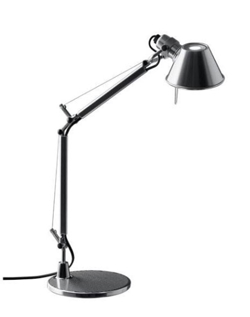 Tolomeo Micro lampa stołowa, polerowane aluminium