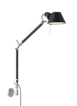 Tolomeo Mini Parete / Kinkiet, czarny