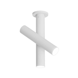 Tubes lampa sufitowa, szary/biały