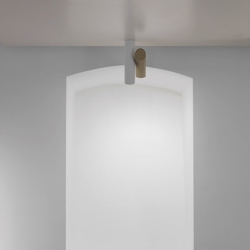 Tubes Large lampa sufitowa, biały/jasne złoto