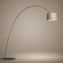 Twiggy Elle Wood LED lampa podłogowa, czarna