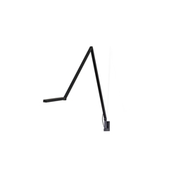 UNTITLED Linear lampe z uchwytem ściennym, czarna