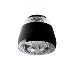 Valentine lampa wisząca Baby, czarna