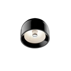 Wan Lampa sufitowa/ścienna, Czarna
